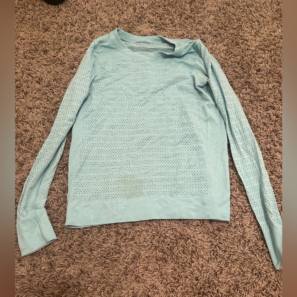 lululemon long sleeve top size 4